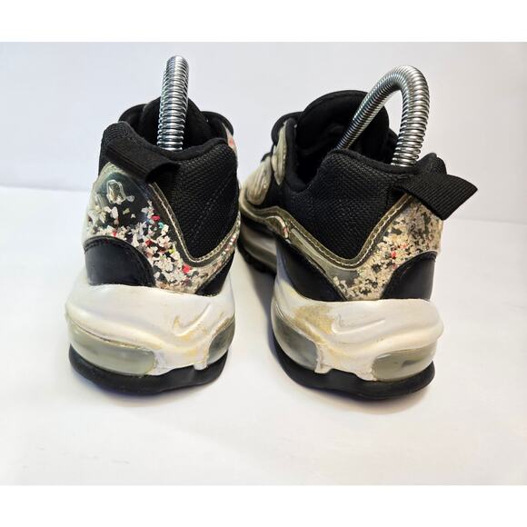 Nike Air Max 98 LX RECYCLED BLACK WHITE Shoes AV4417-001 Women’s Size 6 - Picture 4 of 7